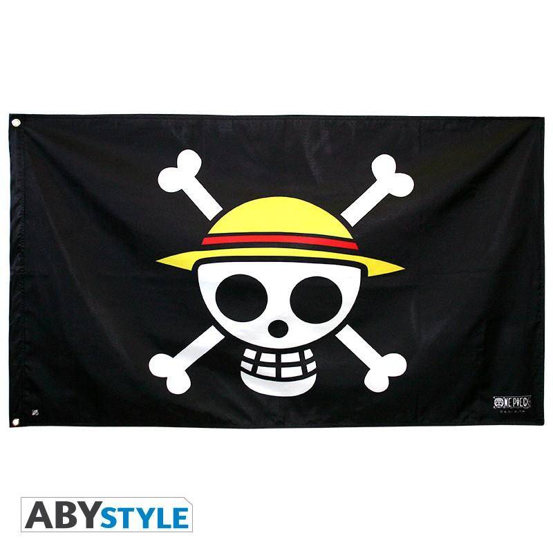 One Piece - Fahne "Totenkopf - Luffy" (70x120)