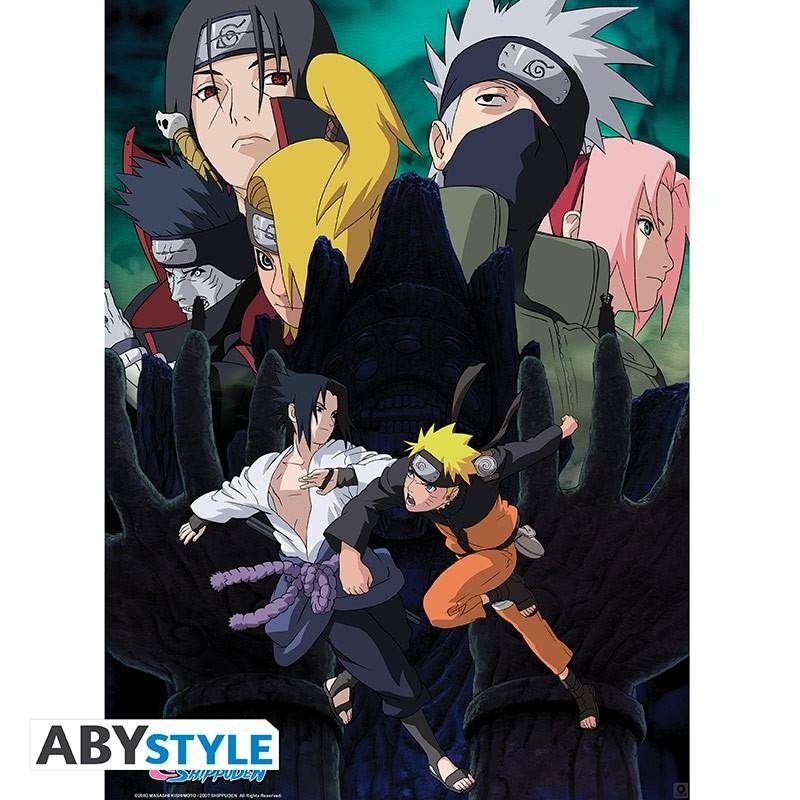 Naruto - Poster Doppelpack Ninjas - 52 x 38 cm