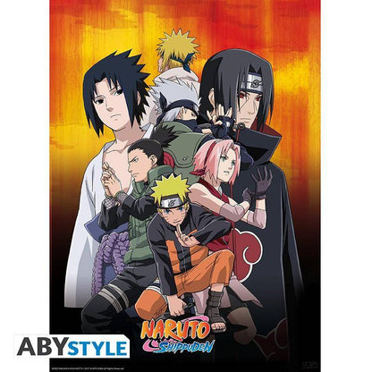 Naruto - Poster Doppelpack Ninjas - 52 x 38 cm