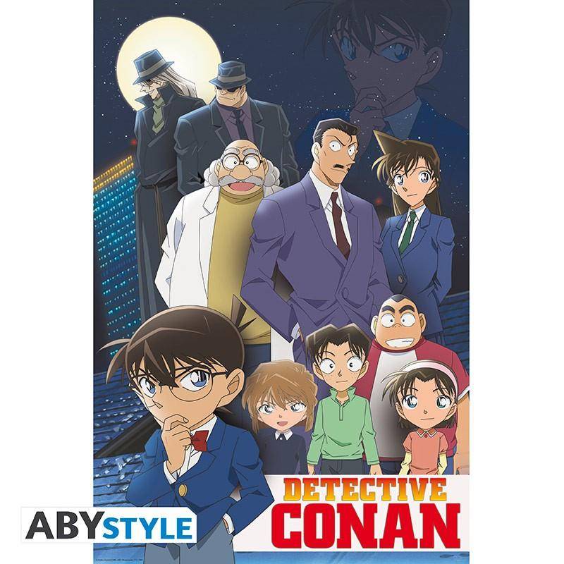 Detektiv Conan - Poster - "Gruppe" (91,5x61)