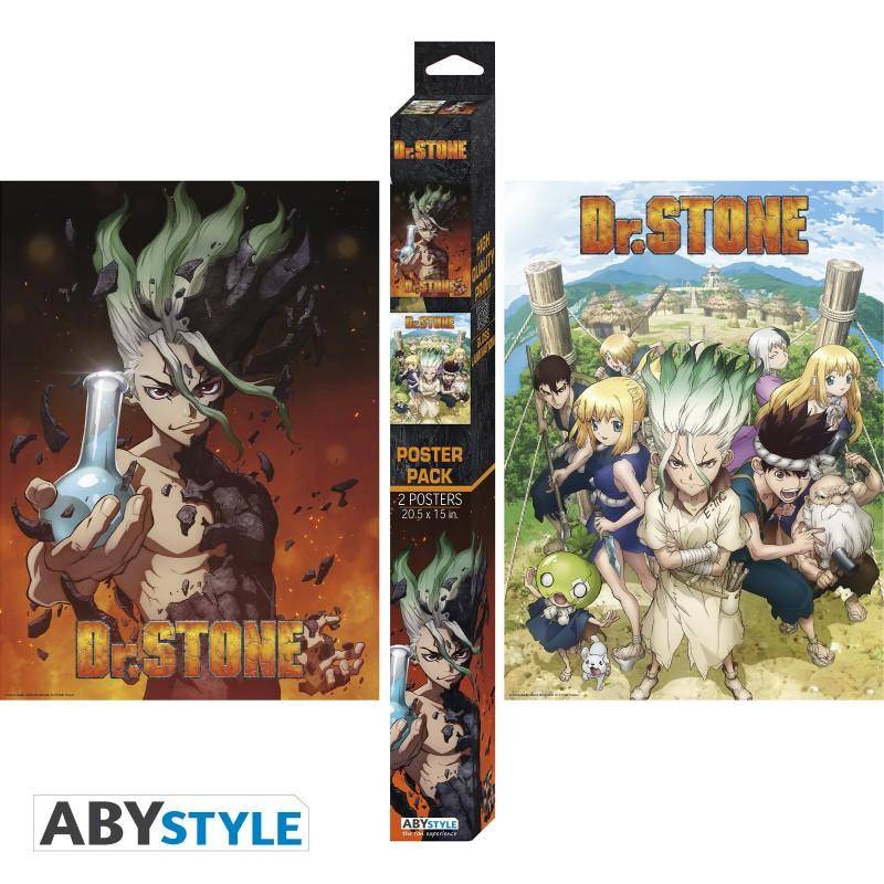 Dr. Stone - Set 2 Chibi Poster - Gruppe & Artwork (52x38)