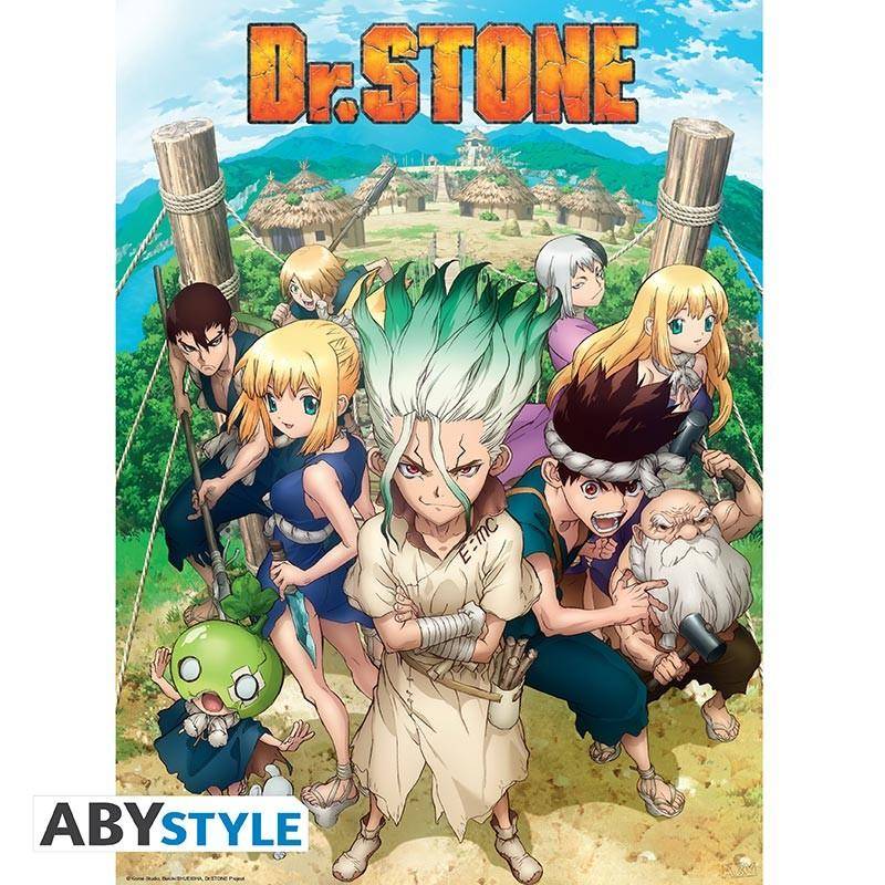 Dr. Stone - Set 2 Chibi Poster - Gruppe & Artwork (52x38)