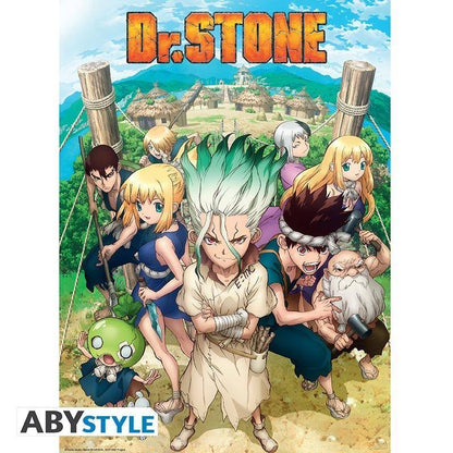 Dr. Stone - Set 2 Chibi Poster - Gruppe & Artwork (52x38)