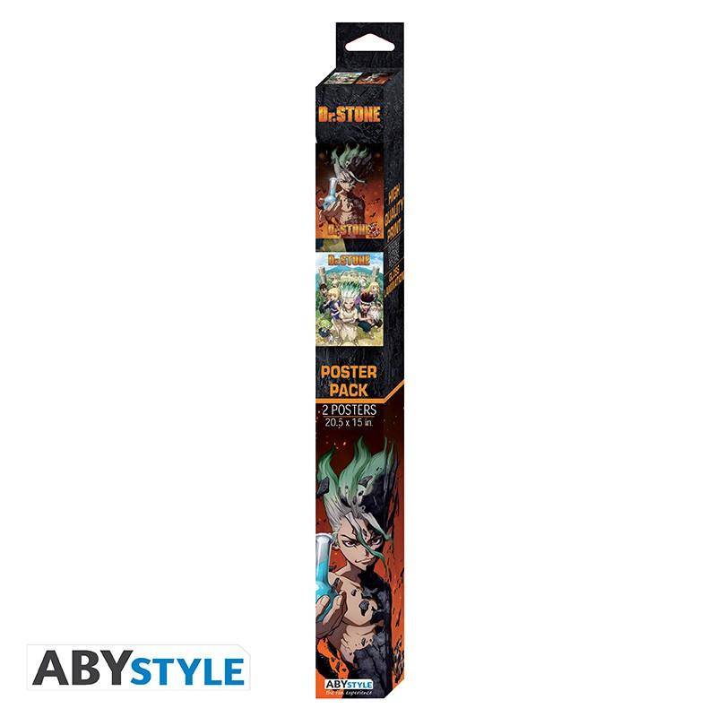 Dr. Stone - Set 2 Chibi Poster - Gruppe & Artwork (52x38)