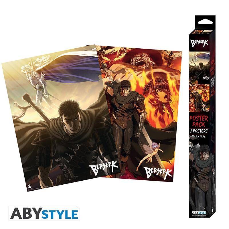 Berserk - Set 2 Chibi Poster - Artworks (52x38)