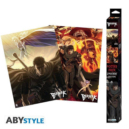 Berserk - Set 2 Chibi Poster - Artworks (52x38)