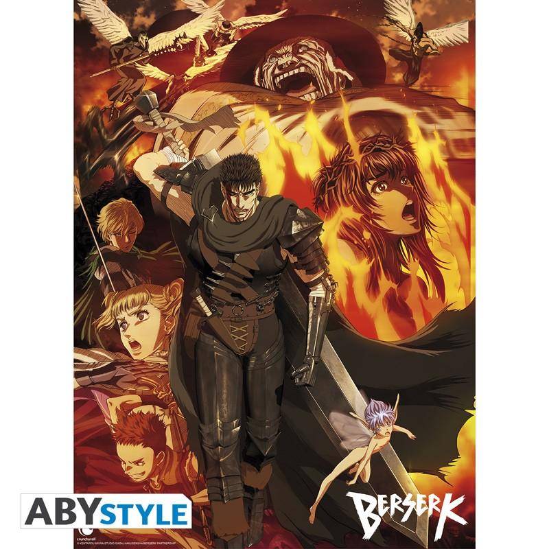 Berserk - Set 2 Chibi Poster - Artworks (52x38)