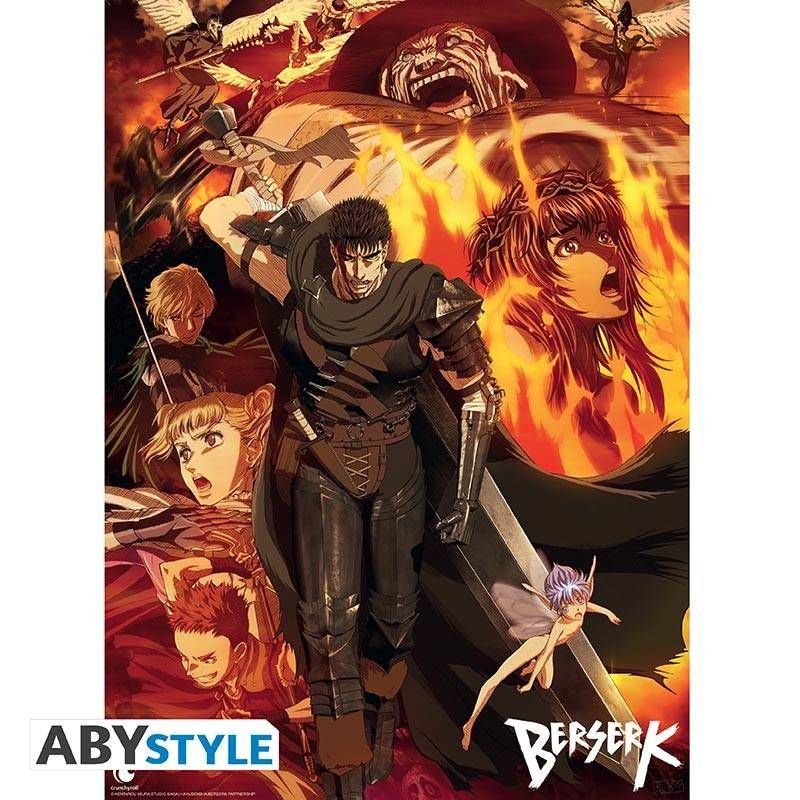 Berserk - Set 2 Chibi Poster - Artworks (52x38)