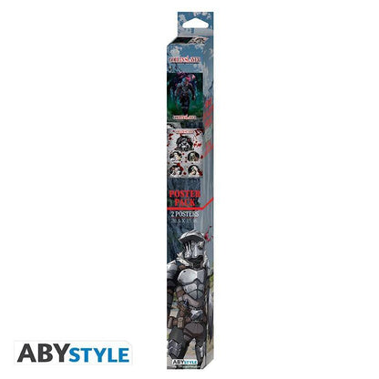 Goblin Slayer - Set 2 Chibi Poster - Groupe & Slayer (52x38)