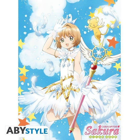 Cardcaptor Sakura - Poster "Sakura & Zauberstab" (52x38)