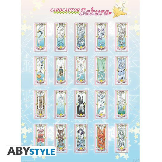 Cardcaptor Sakura - Poster "Klare Karten" (52x38)