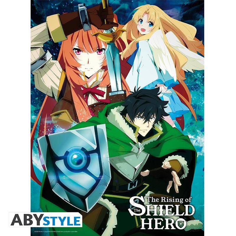 The Rising of the Shield Hero - Poster "Naofumi's Party" (52x38)