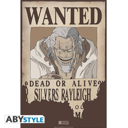 One Piece - Poster "Wanted Rayleigh" (52x35)