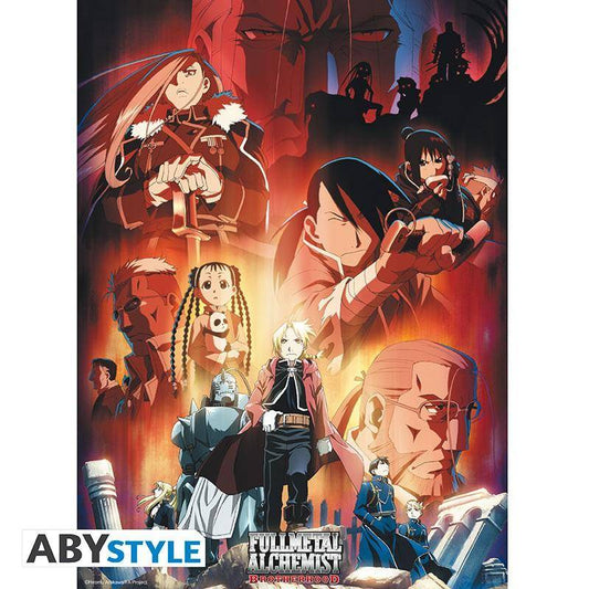 Fullmetal Alchemist - Poster Gruppe - 52 x 38 cm