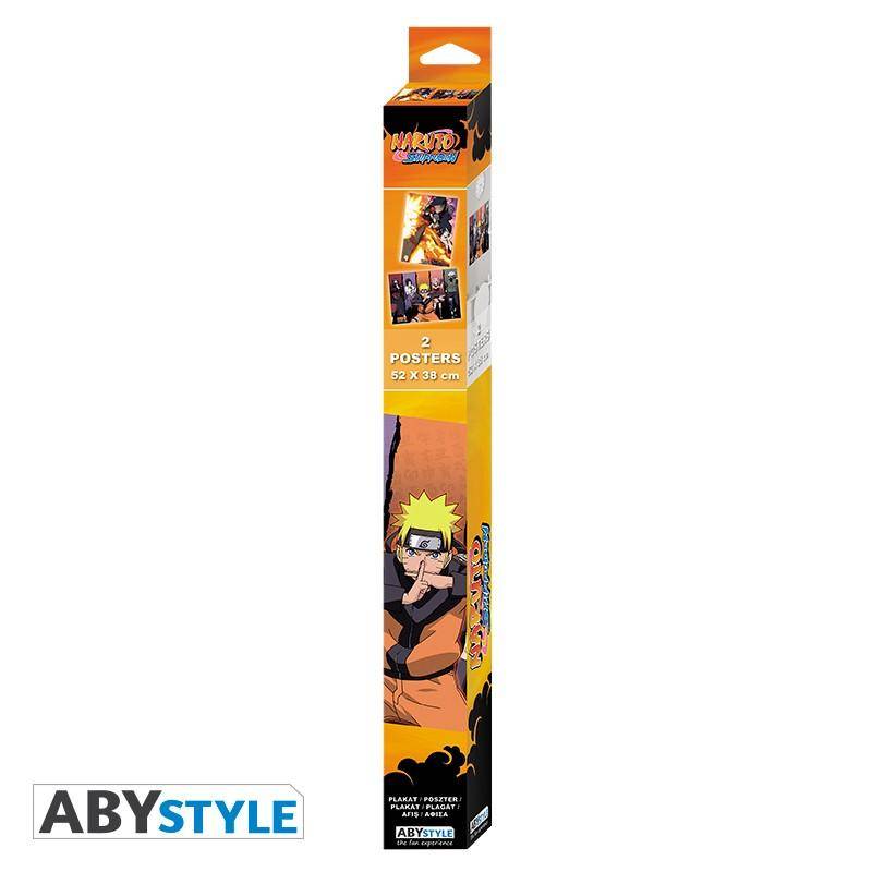 Naruto - Poster Doppelpack Gruppen - 52 x 38 cm