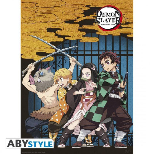 Demon Slayer - Poster "Gruppe" (52x38)