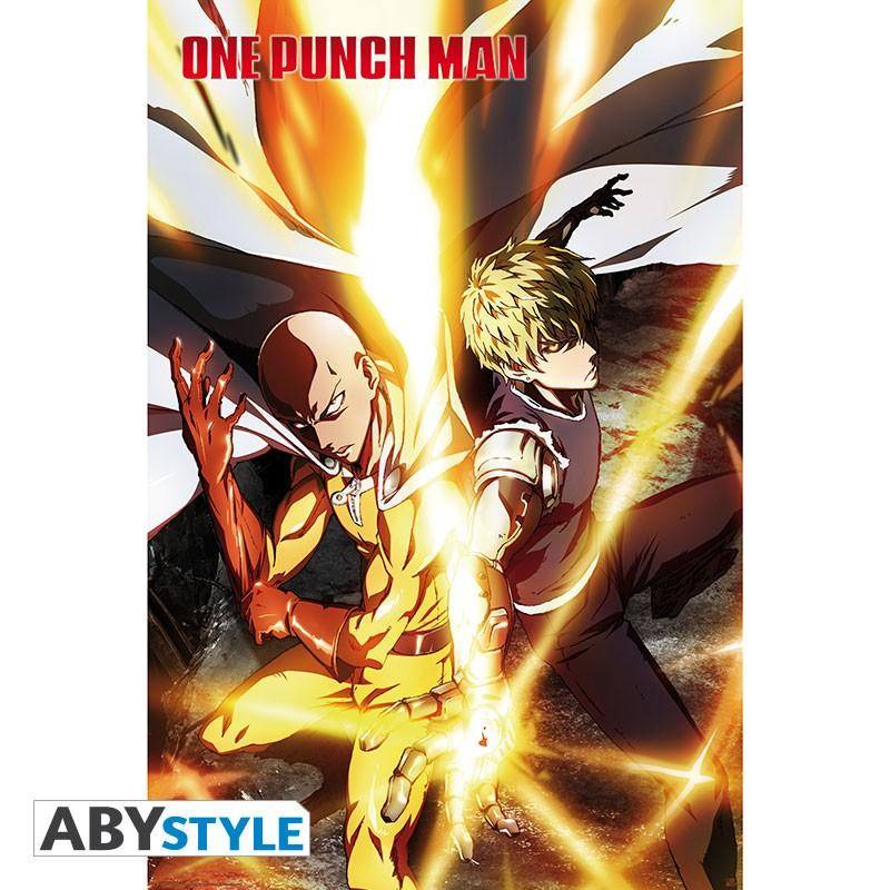 One Punch Man - Poster Saitama & Genos - 91,5 x 61 cm