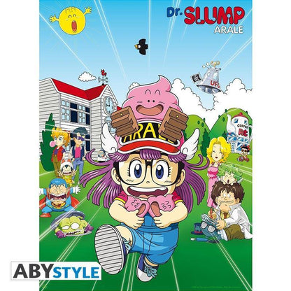 Dr. Slump - Poster "Pinguin Dorf" (52x38)