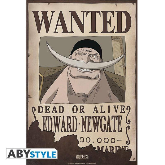 One Piece - Poster "Wanted Edward Newgate" (52x35)