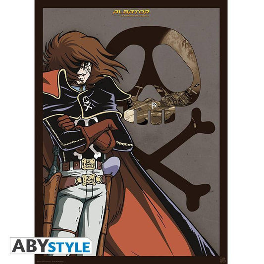Captain Harlock - Poster "Albator Vintage" (52x38)
