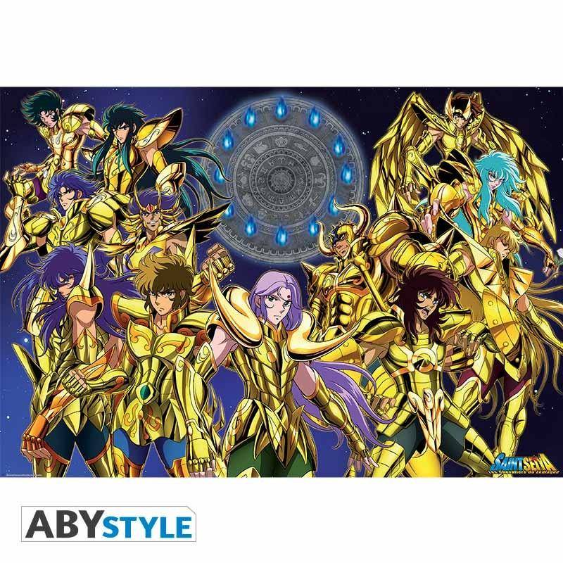 Saint Seiya - Poster Gold Saints 1 - 91,5 x 61 cm