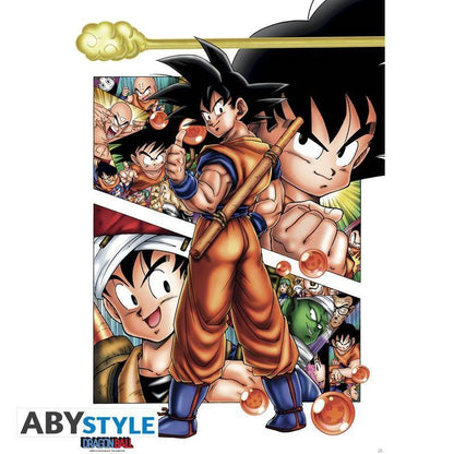Dragon Ball - Poster Son Goku Geschichte - 91,5 x 61 cm
