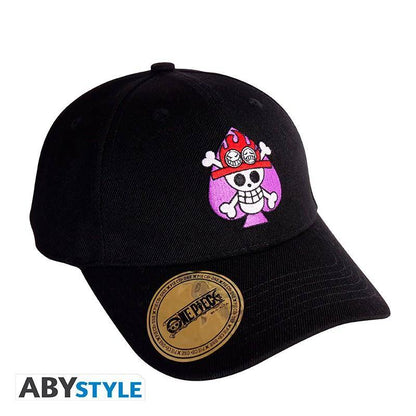 One Piece - Kappe - Schwarz - Ace's Skull