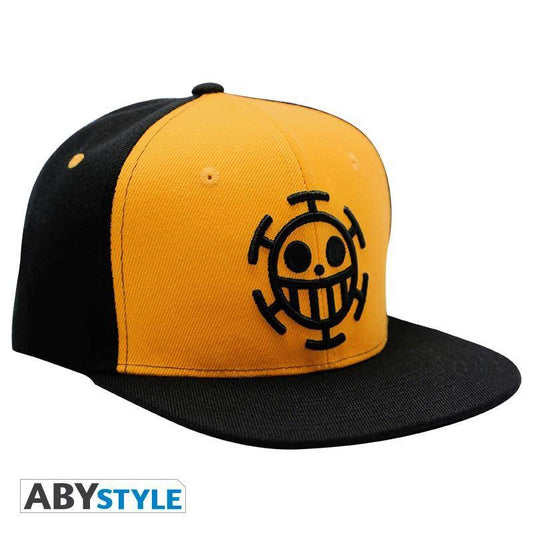 One Piece - Snapback Cap - Schwarz & Gelb - Trafalgar