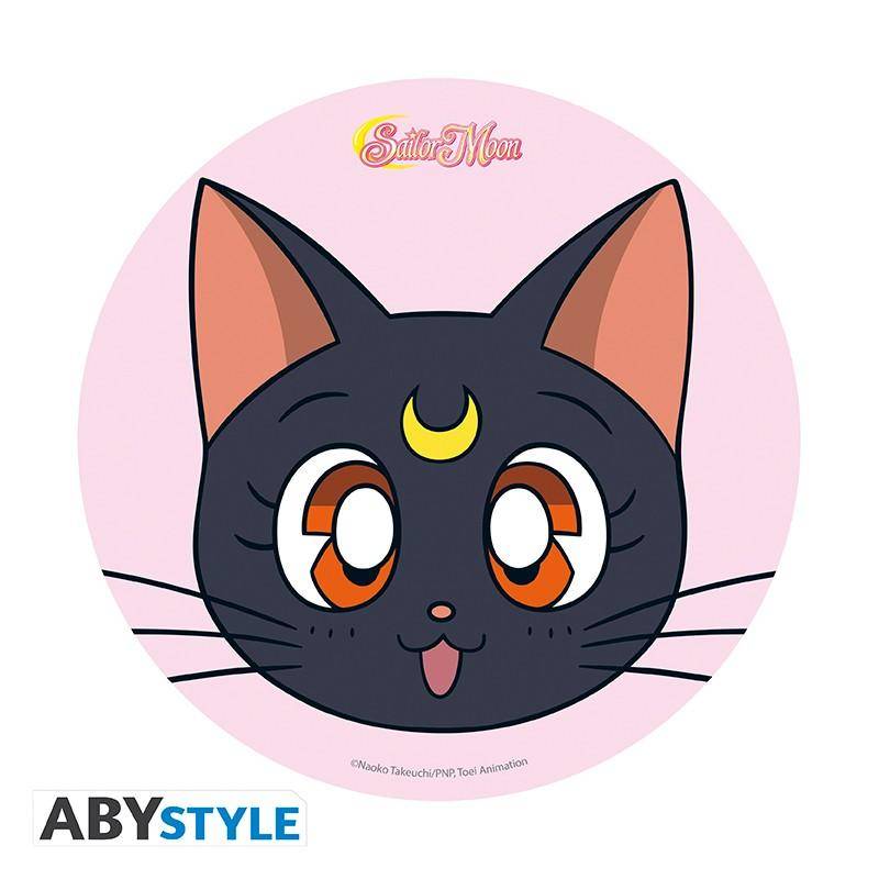 Sailor Moon - Mousepad Luna - 21,5 cm