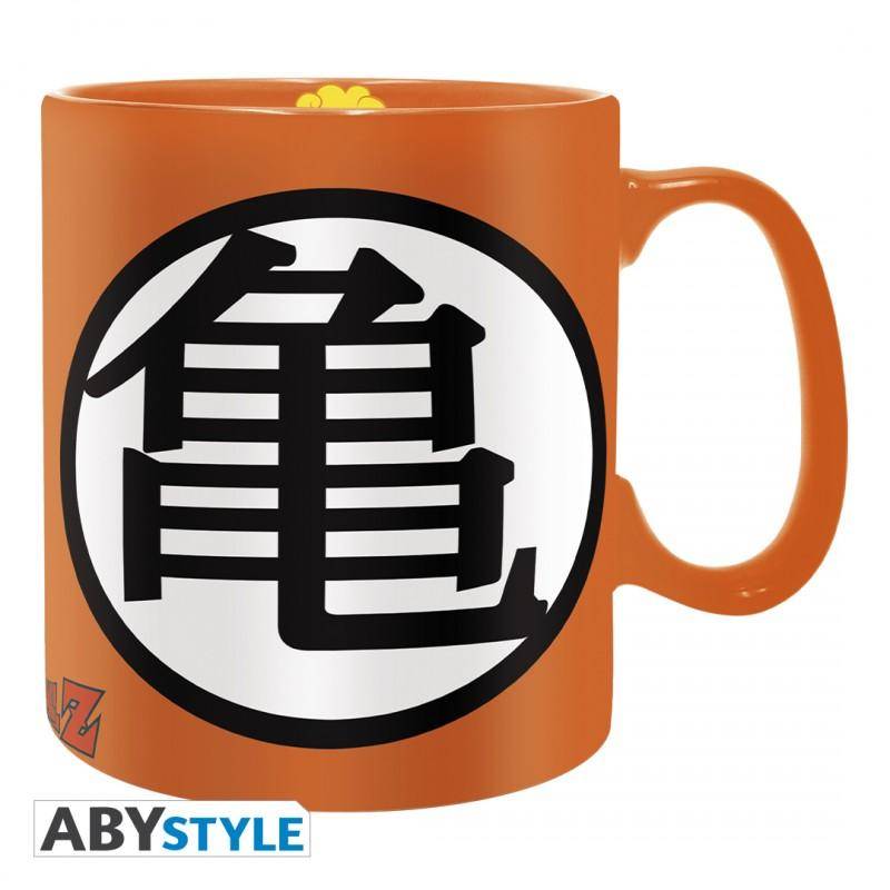 Dragon Ball - Pck Becher320ml + Schlüsselanhänger + Notizbuch "Kame Symbol"