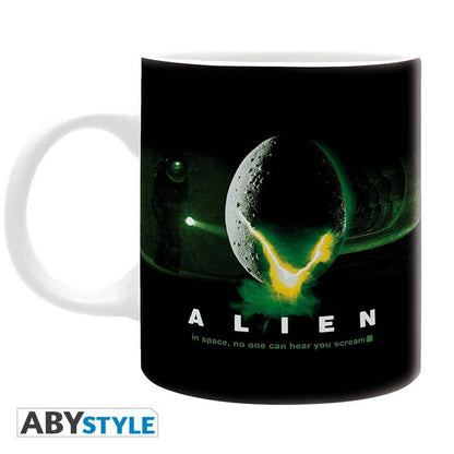 Alien - Becher - 320 ml - Im Weltraum... - mit Box