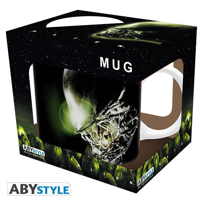 Alien - Becher - 320 ml - Im Weltraum... - mit Box