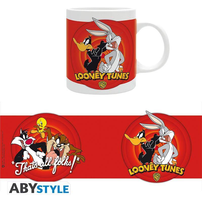 Looney Tunes Becher 320 ml "That's all folks"
