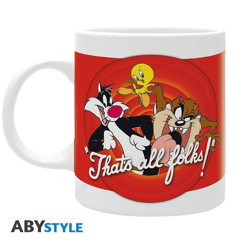 Looney Tunes Becher 320 ml "That's all folks"