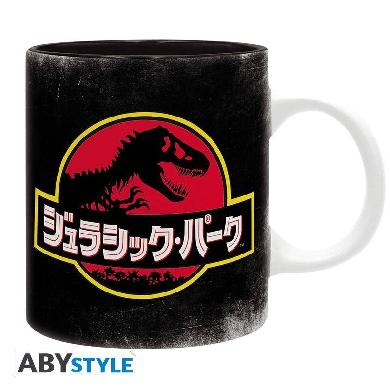 Jurassic Park- Tasse - 320 ml - "Raptor"- mit Box