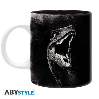 Jurassic Park- Tasse - 320 ml - "Raptor"- mit Box