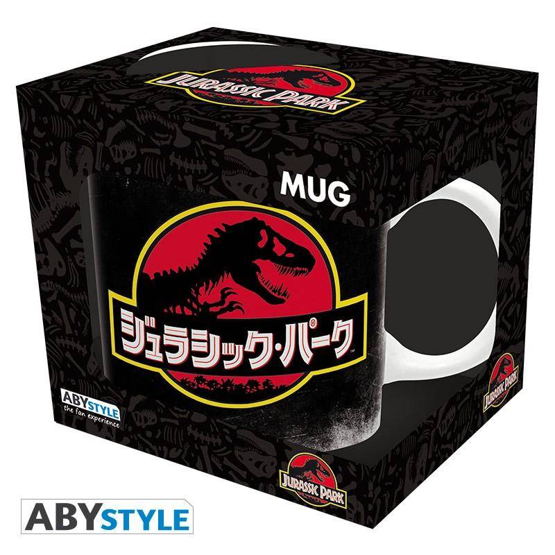 Jurassic Park- Tasse - 320 ml - "Raptor"- mit Box