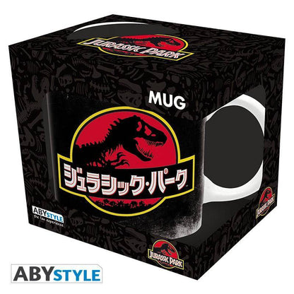 Jurassic Park- Tasse - 320 ml - "Raptor"- mit Box