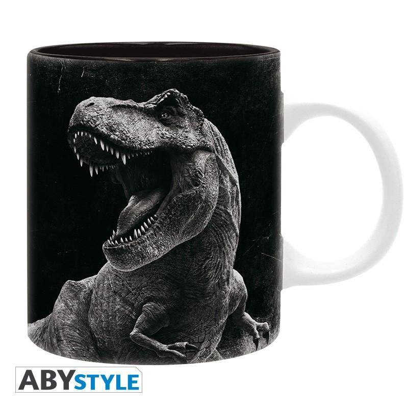 Jurassic Park- Becher - 320 ml – "T-Rex"- mit Box
