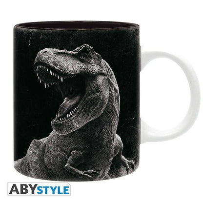 Jurassic Park- Becher - 320 ml – "T-Rex"- mit Box