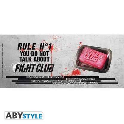 Fight Club - Becher - 320 ml - "Rule 1"- mit Box