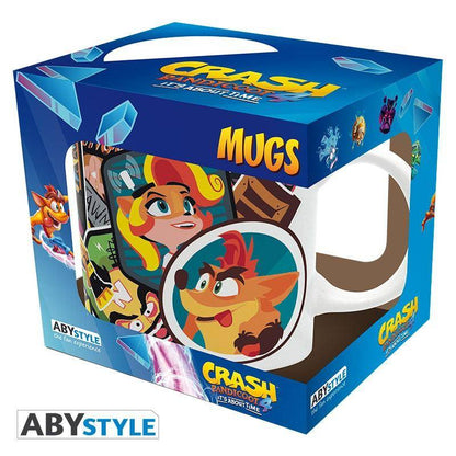 Crash Bandicoot - Tasse Sticker Crash - 320 ml
