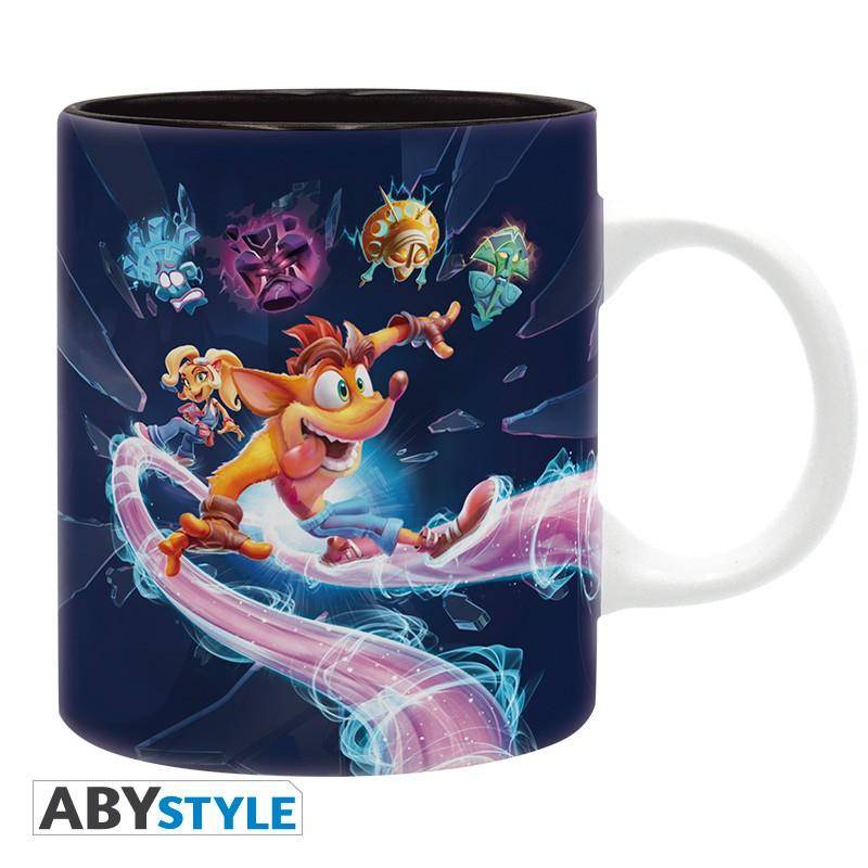 Crash Bandicoot - Becher - 320 ml - It's About Time - mit Box