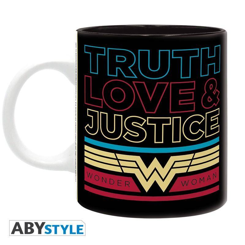 DC Comics - Becher - 320 ml - retro Wonder Woman