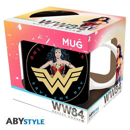 DC Comics - Becher - 320 ml - retro Wonder Woman