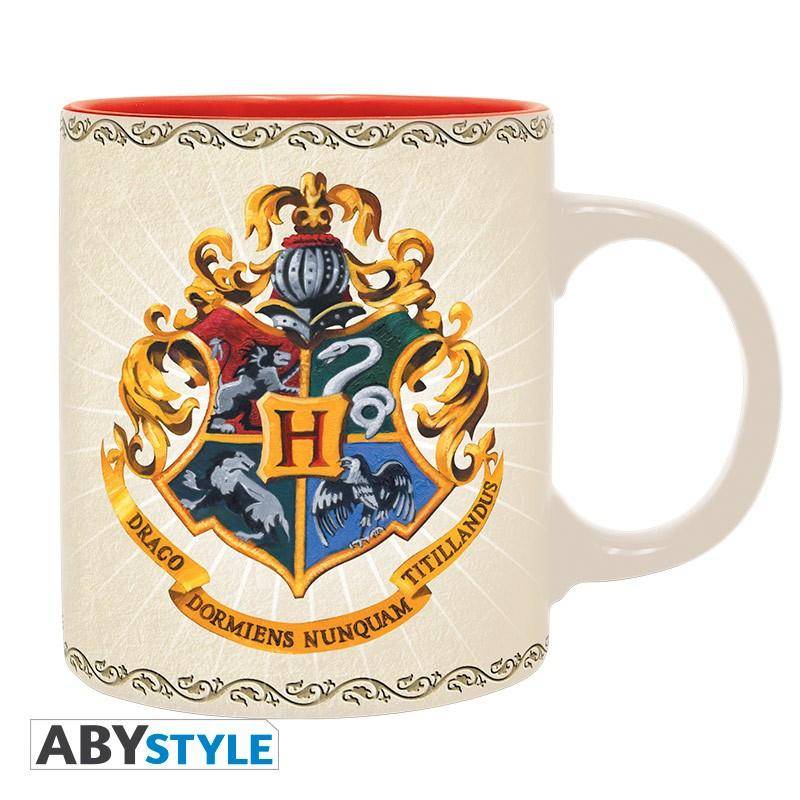 Harry Potter - Becher - 320 ml - Hogwarts 4 Häuser