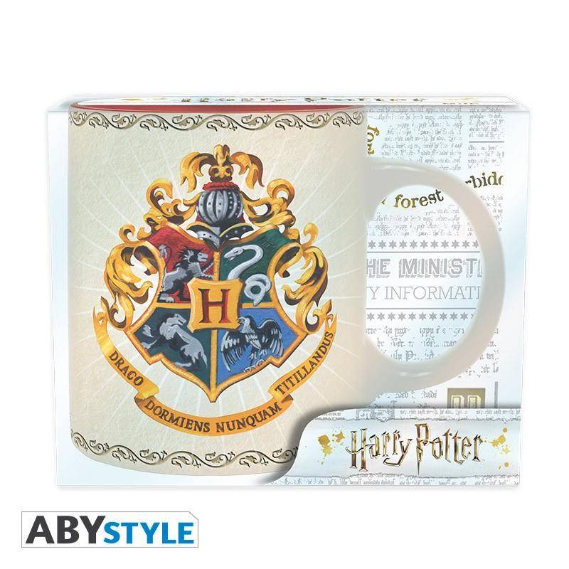 Harry Potter - Becher - 320 ml - Hogwarts 4 Häuser
