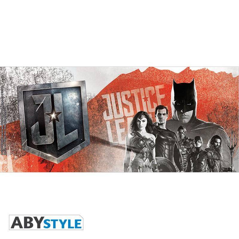DC Comics - Becher - 320 ml -Justice League rot - mit Box