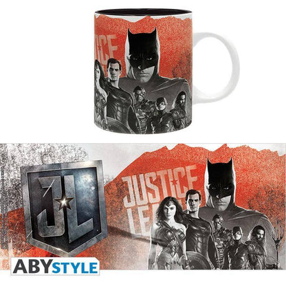 DC Comics - Becher - 320 ml -Justice League rot - mit Box