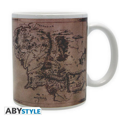 Der Herr der Ringe - Tasse Karte - 320 ml
